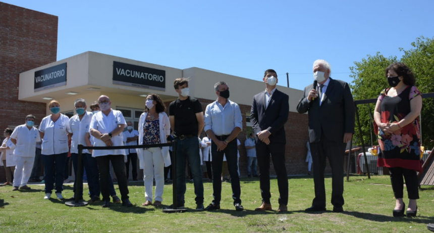 Se inició la aplicación de la segunda dosis de la vacuna contra el covid-19 en Morón.