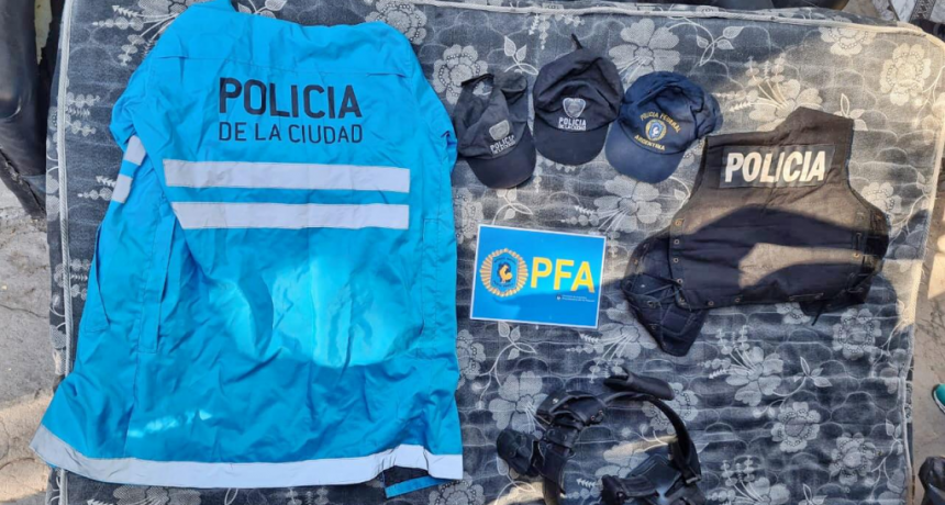 La Policía Federal Argentina desbarató una organización que robaba simulando ser efectivos policiales