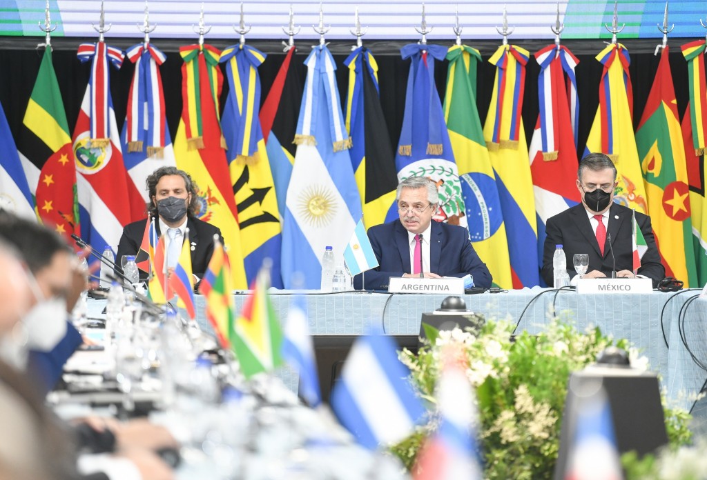 Alberto Fernández recibió el apoyo de los países de América Latina y el Caribe a las negociaciones que mantiene la Argentina con el FMI