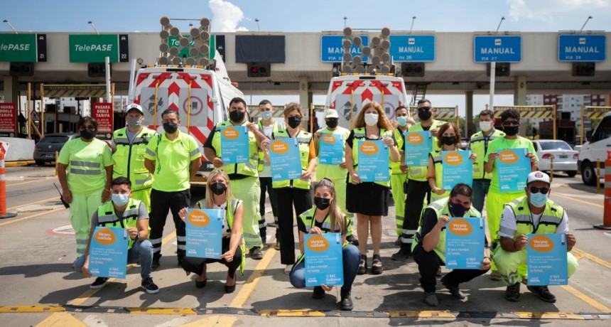 La SEDRONAR presentó la campaña “Verano Cuidado” para peajes de todo el país