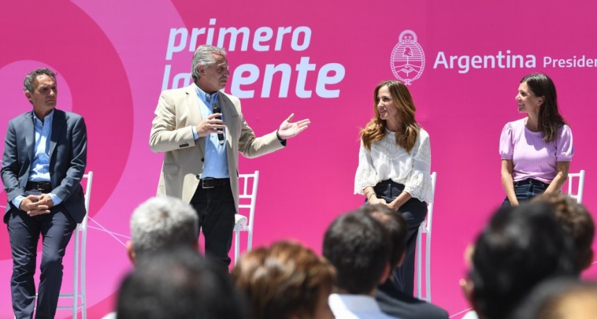 Alberto Fernández: “No hay mejor muestra de amor que ocuparse de quienes están creciendo”