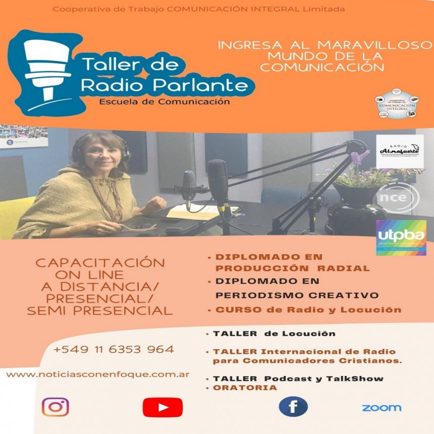 Escuela de Comunicación “Taller de Radio Parlante” 
