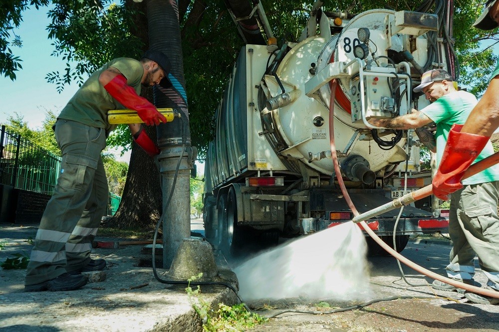 Esteban Echeverría: operativo de limpieza para prevenir inundaciones en Monte Grande