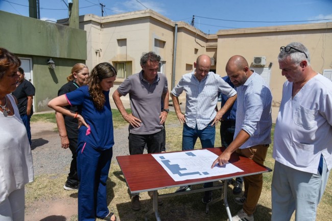 Katopodis recorrió obras en Alberti junto al intendente Germán Lago