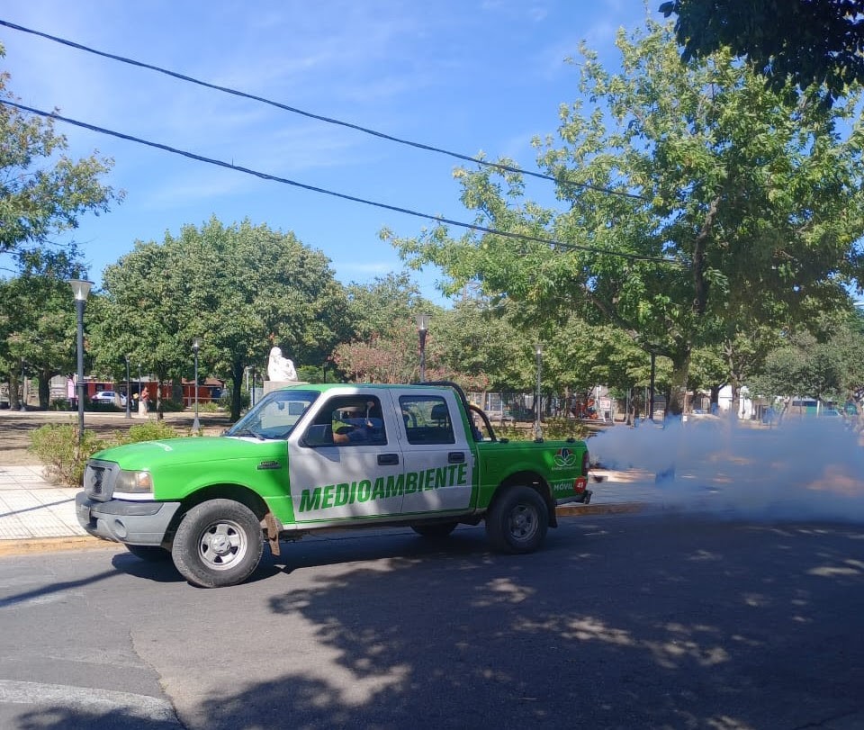 Esteban Echeverría intensifica los operativos de fumigación para prevenir el dengue