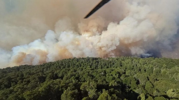 El incendio en el Parque Nahuel Huapi no cede: ya arrasó casi 6000 hectáreas