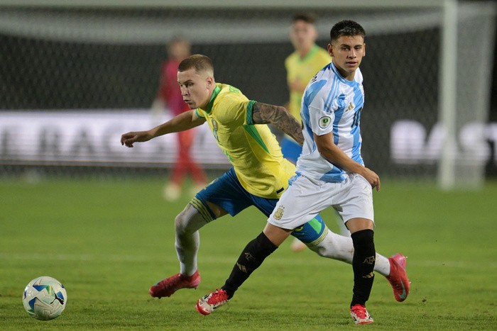 Argentina Sub-20 aplastó a Brasil en un debut histórico en el Sudamericano