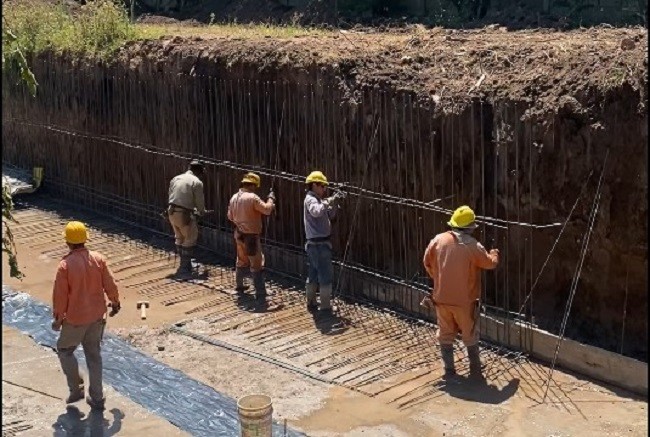 Avanzan las obras hidráulicas en Merlo para prevenir inundaciones