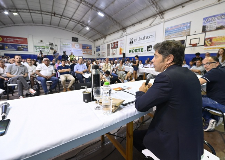 Kicillof en Tres Arroyos: reunión con sectores productivos, inauguraciones y más inversión en salud