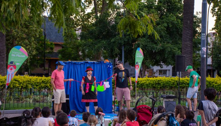 Vuelven los shows al aire libre: arranca una nueva edición de Vamos Las Plazas