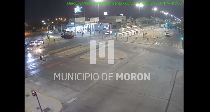 Persecución y tiroteo en Morón: detienen a dos delincuentes tras el robo de una camioneta