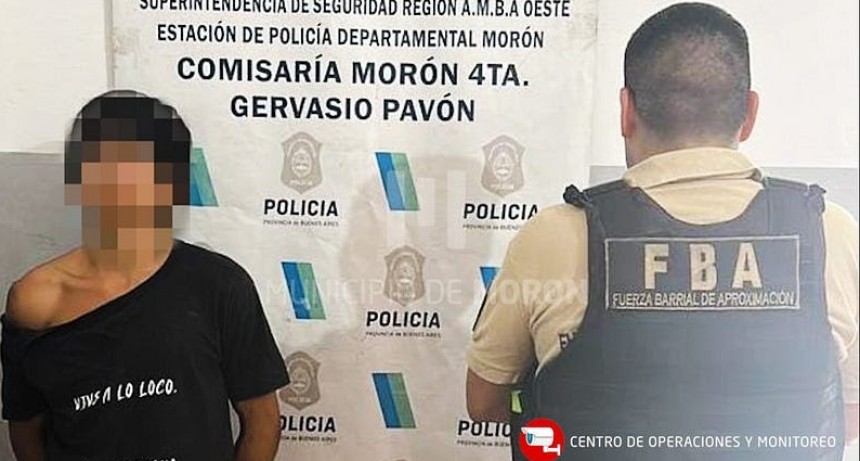 Ocho detenidos en Morón tras operativos contra robos y entraderas