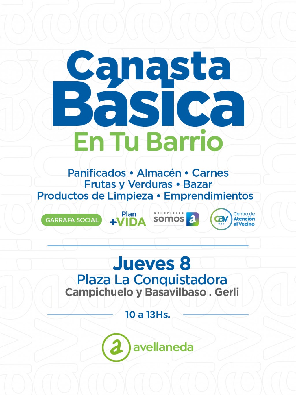 Precios cuidados y productos esenciales: “Canasta Básica en tu Barrio” llega a Gerli