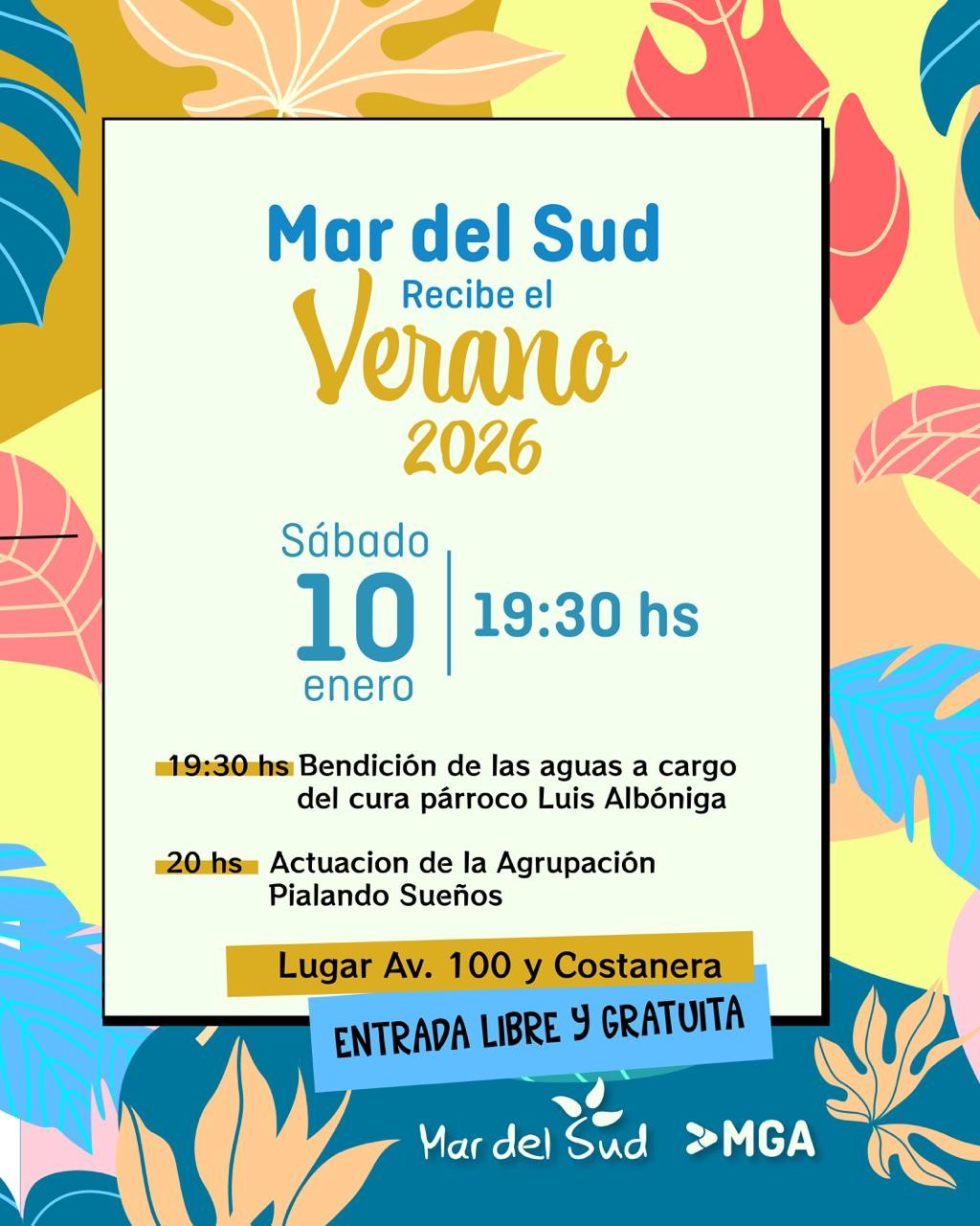 Ritual, música y mar: Mar del Sud le da la bienvenida al Verano 2026 con un evento abierto a toda la comunidad