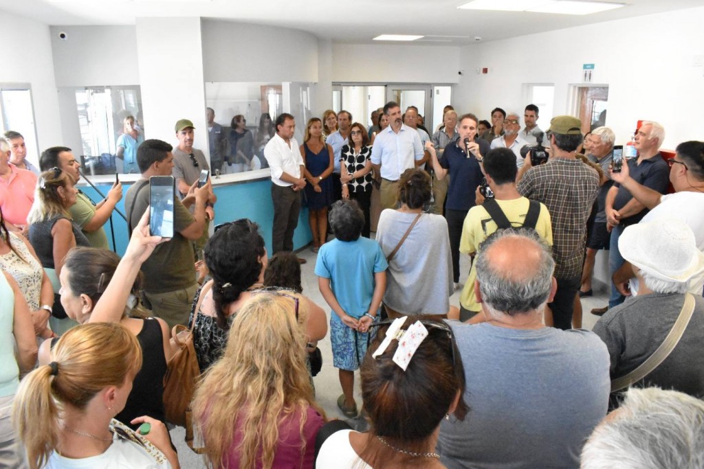 Abrió el Anexo Sanitario Las Palmas y anunciaron la construcción de un nuevo hospital en Miramar