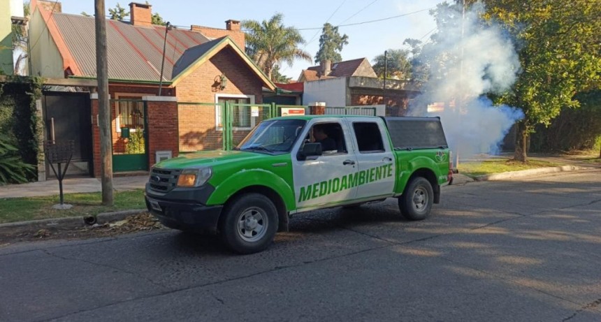 Fumigaciones en Esteban Echeverría: el Municipio refuerza la prevención contra el dengue en distintos barrios