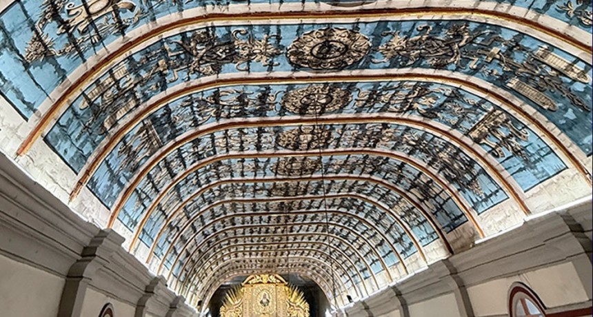 Especialistas del CONICET y de la Universidad Nacional de Jujuy trabajan en la restauración la Catedral Basílica del Santísimo Salvador