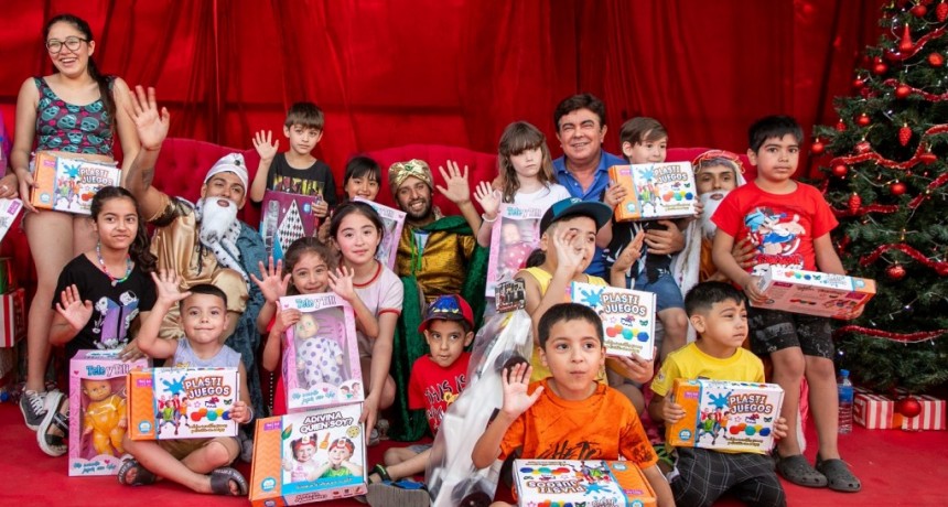 Reyes Magos solidarios: La Matanza reparte 100 mil juguetes y llena de alegría a las infancias