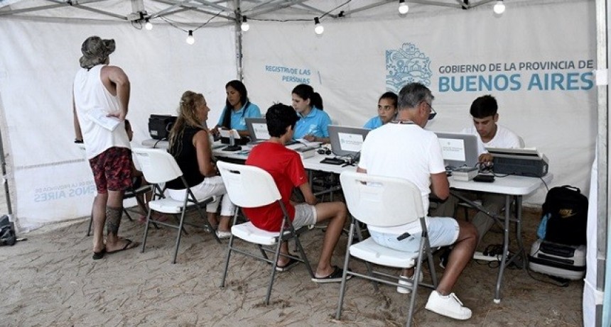 DNI y pasaporte en la playa: la Provincia activó los operativos de documentación de verano