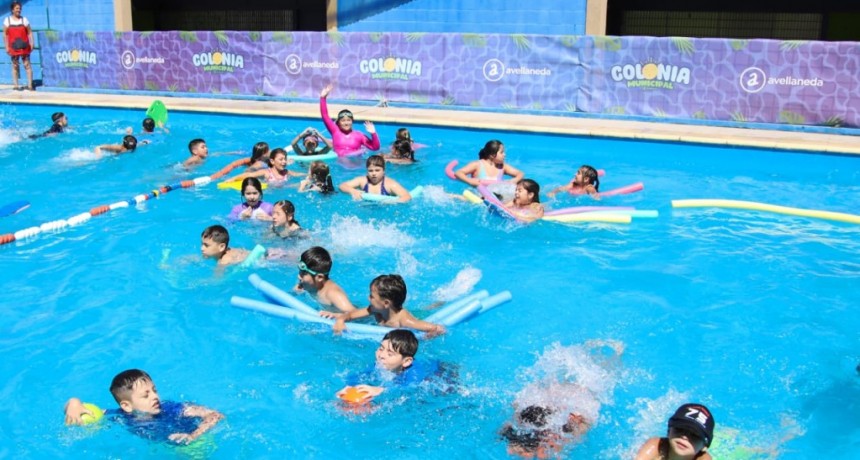 Avellaneda puso en marcha sus colonias de verano: más de 4.000 chicos ya disfrutan de piletas y actividades gratuitas