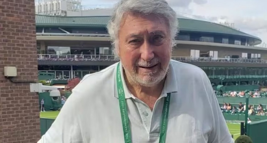 Murió Guillermo Salatino, la voz que contó medio siglo de tenis argentino