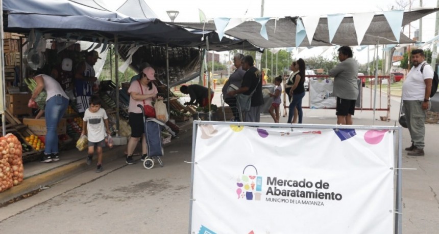 Precios que alivian el bolsillo: cuánto cuesta comprar en los mercados de abaratamiento de La Matanza