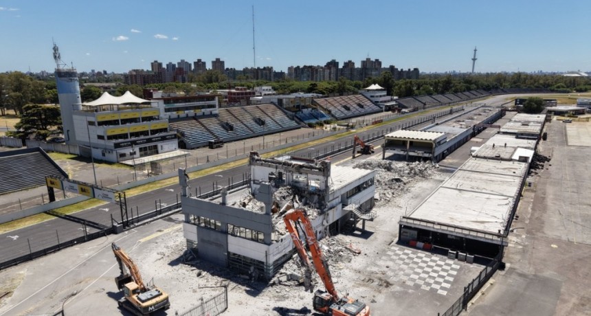 Arrancó la transformación del Gálvez: el Autódromo porteño inicia su camino para volver al nivel mundial