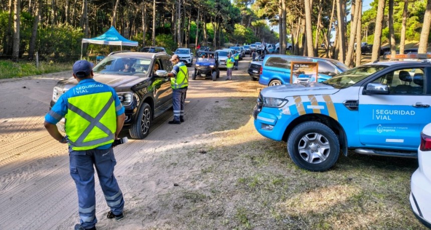 Pinamar bajo la lupa: casi 14 mil vehículos controlados y más de 200 infracciones por conductas peligrosas