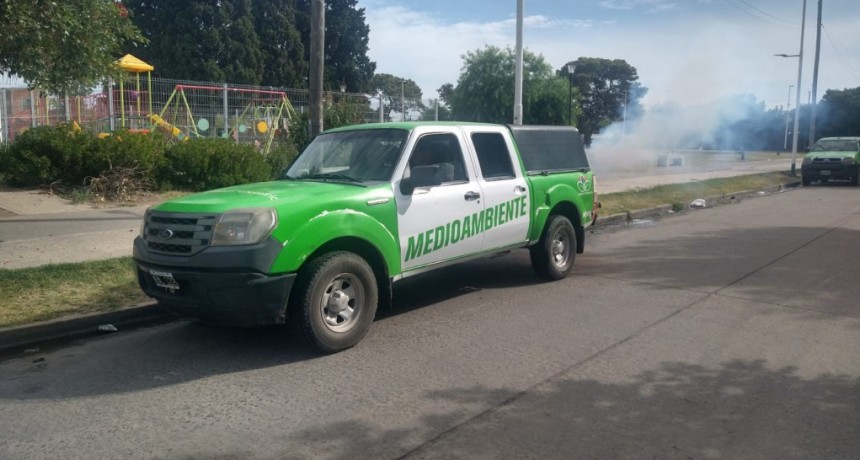 Refuerzan los operativos de fumigación en Esteban Echeverría para prevenir el dengue