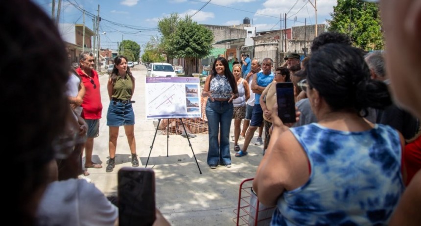 Avanzan las obras de pavimentación en Quilmes Oeste: 10 nuevas cuadras transforman el barrio La Paz