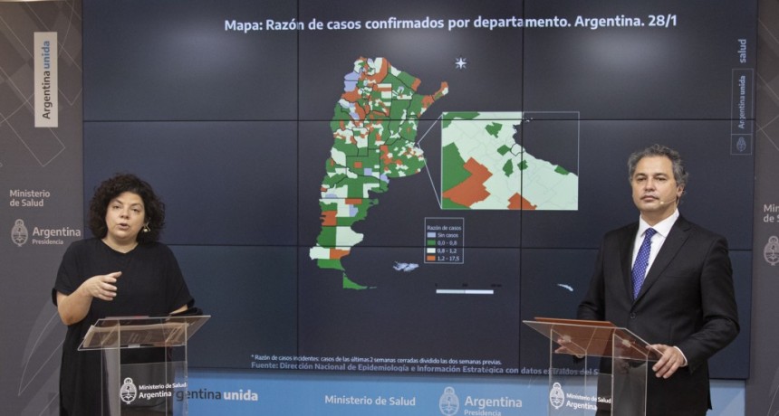 Autoridades observan descenso de casos de COVID e instan a seguir trabajando para consolidar la baja