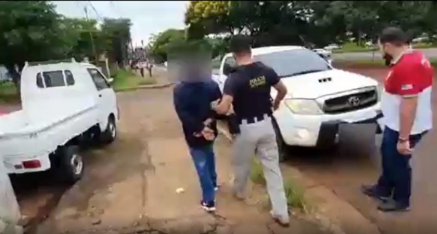 La Policía Federal Argentina junto con Interpol Paraguay capturó a un prófugo acusado de tráfico de personas