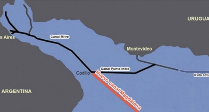Se creó la Unidad Ejecutora Especial Canal Magdalena para avanzar en las tareas de dragado, señalización y mantenimiento