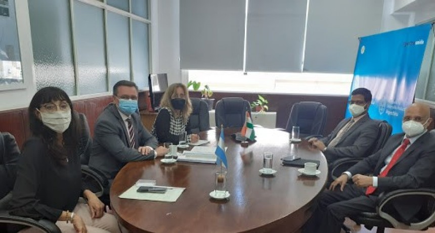 Minería: Alberto Hensel recibió al Embajador de la India
