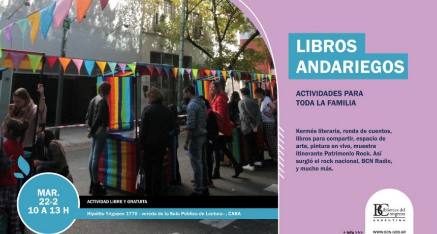 La Biblioteca del Congreso suma actividades a su propuesta cultural y educativa