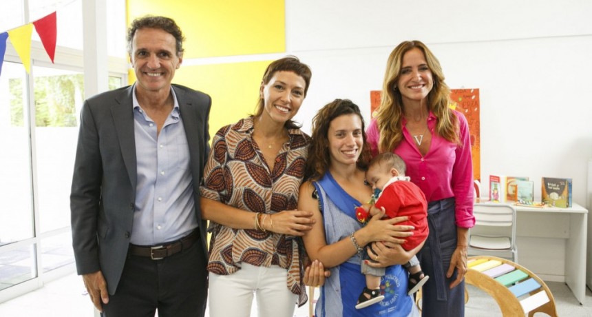 Victoria Tolosa Paz, Gabriel Katopodis y Mayra Mendoza inauguraron un nuevo Centro de Desarrollo Infantil en Quilmes