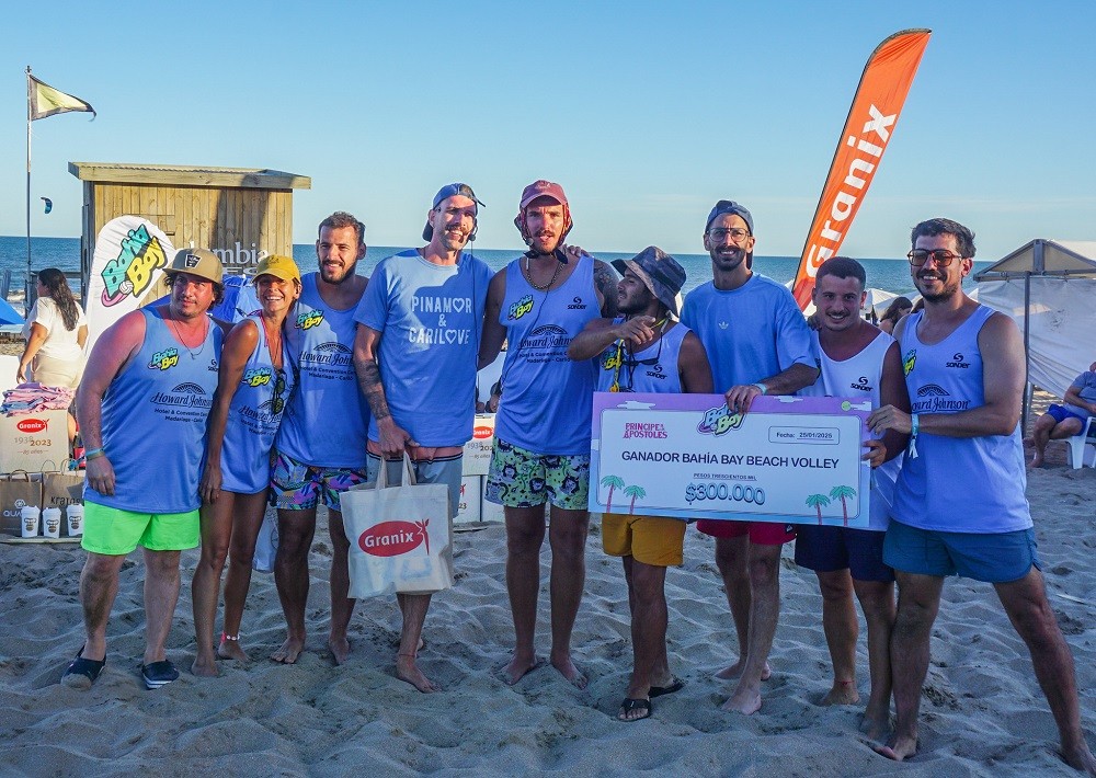 La tendencia en las playas de Cariló es deportes y comida sana