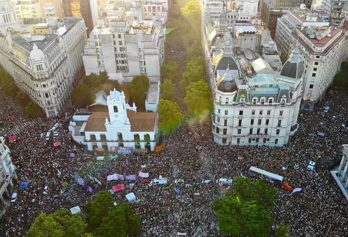 Multitudinaria Marcha Federal Antifacista y Antirracista: un millón de personas contra los discursos de odio