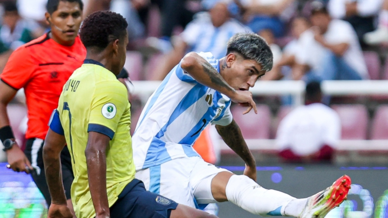 Argentina empató con Ecuador y avanzó invicta al hexagonal del Sudamericano Sub-20