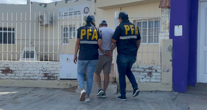 Capturan en Puerto Madryn a un prófugo por tráfico de drogas