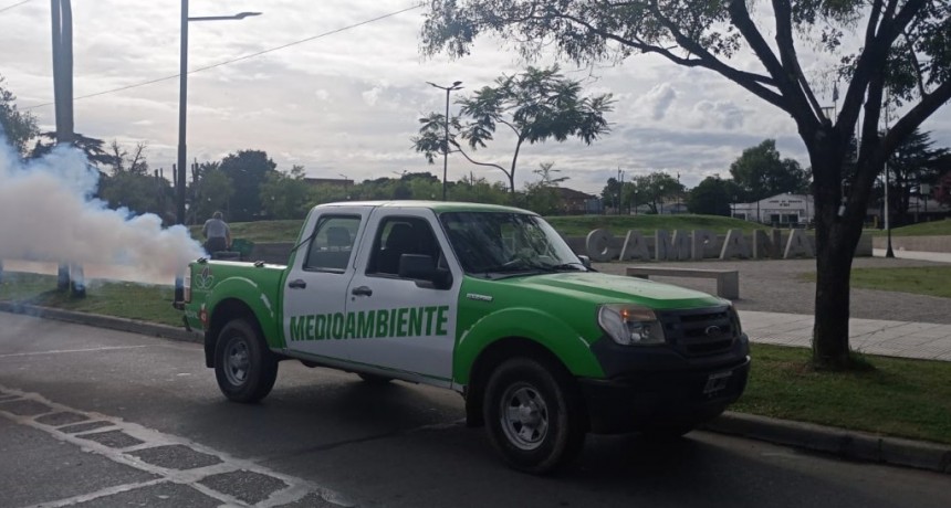 Refuerzan la fumigación en Esteban Echeverría para prevenir el dengue