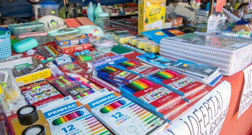 Vuelta a clases en La Matanza: útiles escolares con hasta 40% de descuento en las Ferias Francas