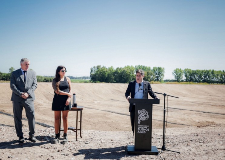 Navarro cerró su basural a cielo abierto: Kicillof inauguró una nueva celda sanitaria y ya son cinco en la Provincia