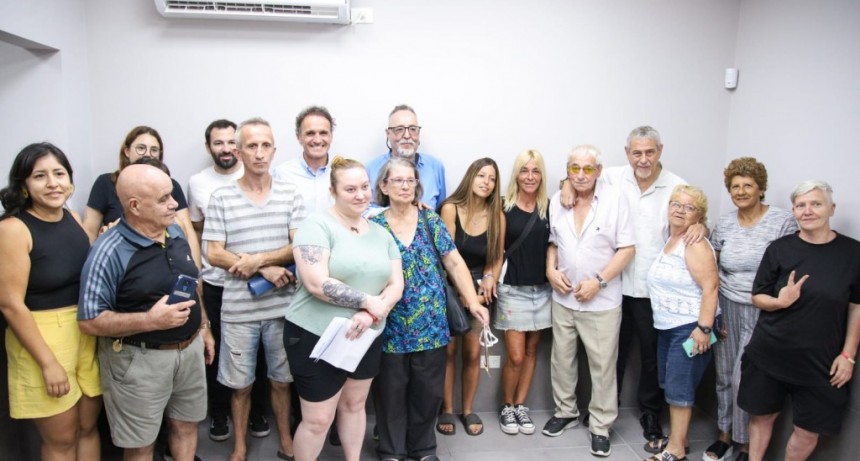 Ferraresi y Katopodis recorrieron el nuevo CAPS 16 de Dock Sud