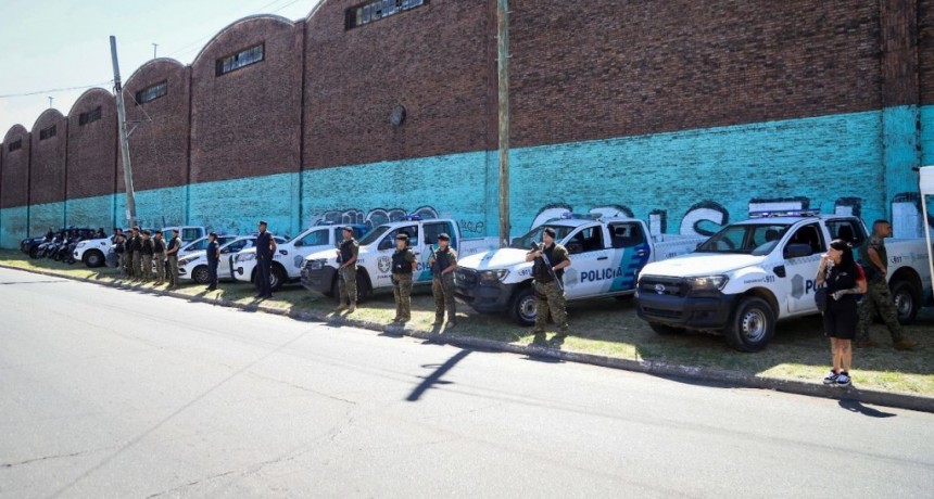 Refuerzan la seguridad en Quilmes Oeste con un fuerte operativo de saturación y controles vehiculares