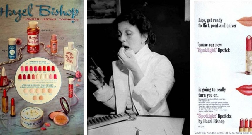  Hazel Gladys Bishop, la química del ‘pintalabios rojo’ más duradero