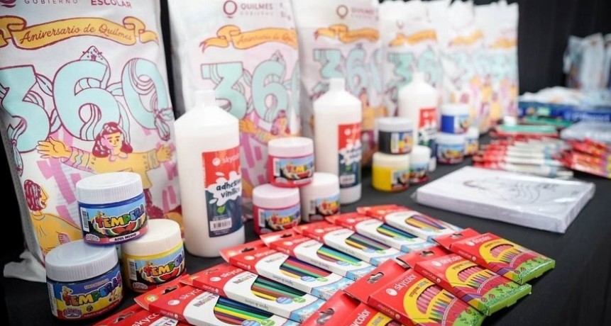 Kits escolares para 35 mil alumnos y ayuda duplicada: el anuncio de Mayra y Eva que impacta en Quilmes