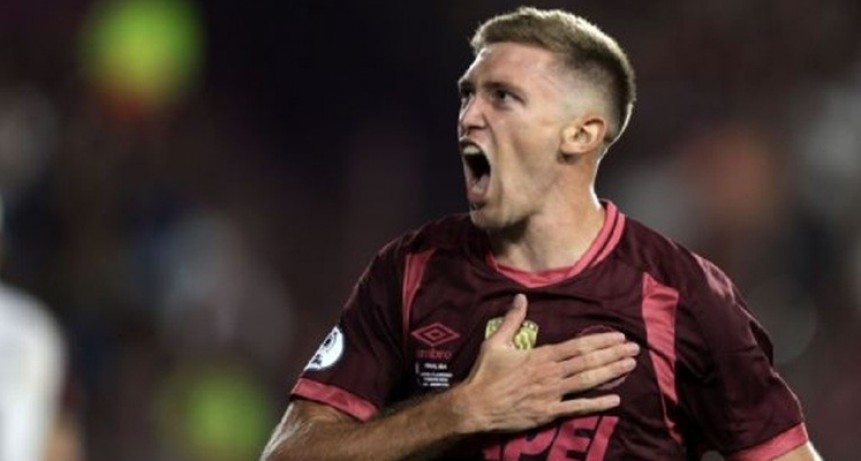 Lanús golpeó al campeón: venció a Flamengo y quedó a un paso de la Recopa