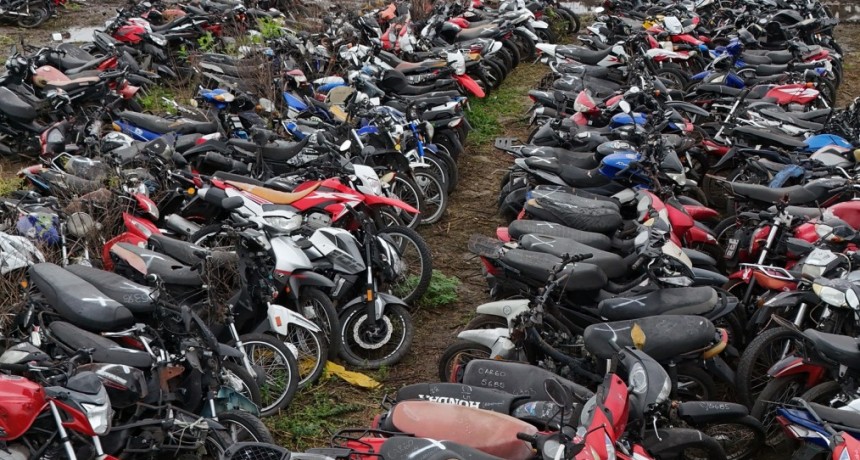 ¡Guerra total a los motochorros en La Matanza! Caen 1500 motos por semana en operativos implacables