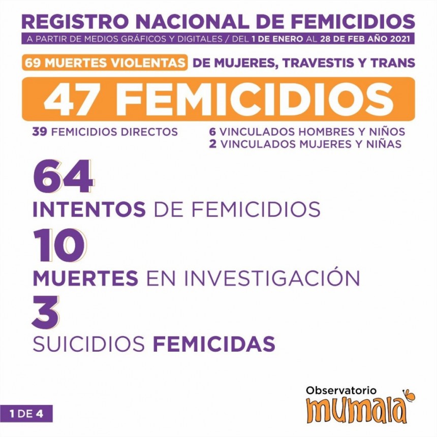 Registro Nacional de Femicidios Mumalá